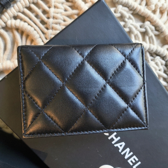 HP💘 CHANEL 💯 CC Waist Belt Bag With Pouch Wallet In Lambskin - Picture 9 of 16